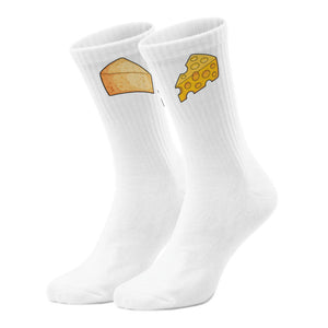 epicsocks Käsefüße Aromatischer Käse Socken in 37-41 im Paar