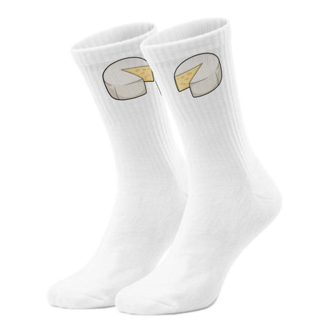 epicsocks Käsefüße Camembert Käse Socken in 37-41 im Paar