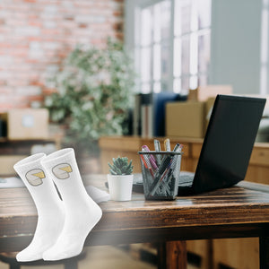 epicsocks Käsefüße Camembert Käse Socken in 37-41 im Paar