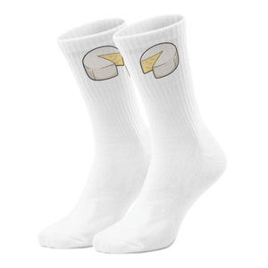 epicsocks Käsefüße Camembert Käse Socken in 37-41 im Paar