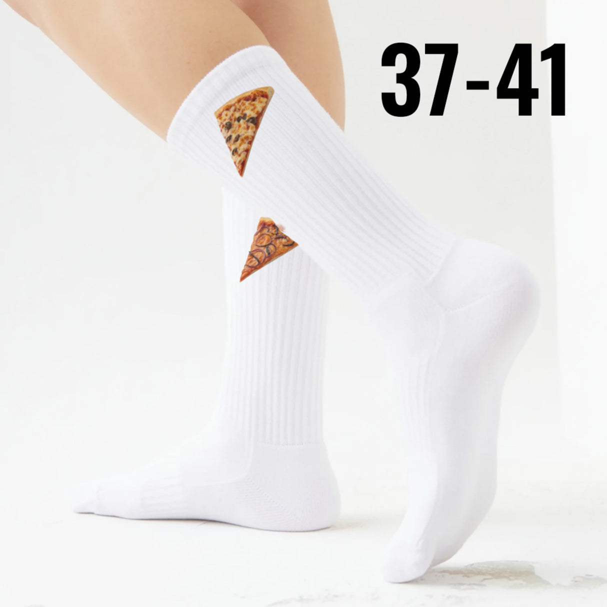 epicsocks Pizza Passion Käsepizzen Socken in 37-41 im Paar