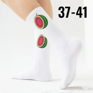 epicsocks Sunshine Fruits Wassermelone Socken in 37-41 im Paar