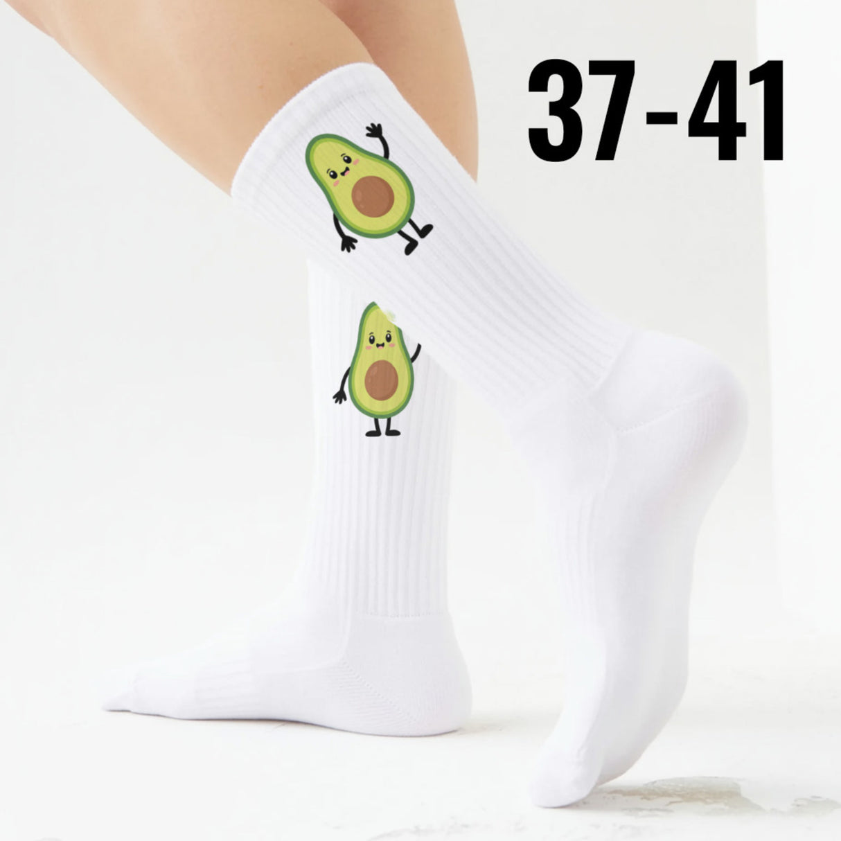 epicsocks Avocado Dreams Strahlende Avocado Socken in 37-41 im Paar