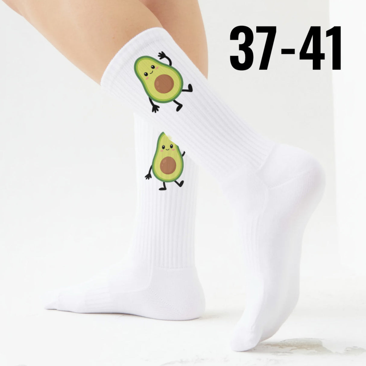 epicsocks Avocado Dreams Winkende Avocado Socken in 37-41 im Paar