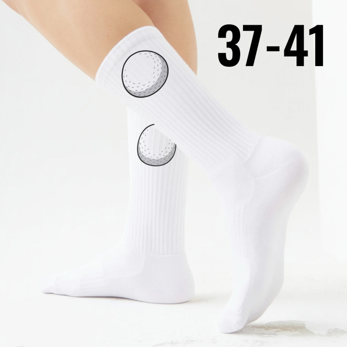 epicsocks BallFreunde Golfball Socken in 37-41 im Paar