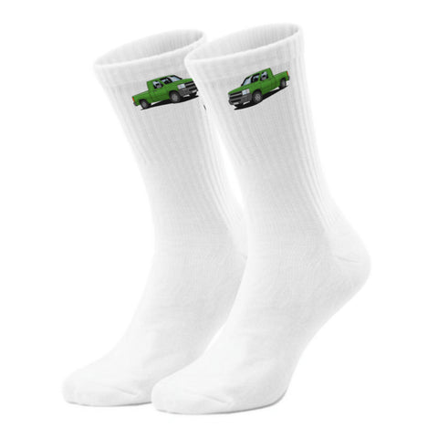 epicsocks Benzin im Blut Auto Pickup Socken in 37-41 im Paar
