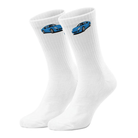 epicsocks Benzin im Blut Auto Sportwagen Socken in 37-41 im Paar
