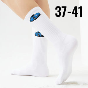 epicsocks Benzin im Blut Auto Sportwagen Socken in 37-41 im Paar