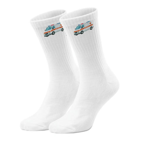 epicsocks Einsatzkräfte Rettungswagen Socken in 37-41 im Paar