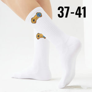 epicsocks Gamer Glam Gelber Controller Socken in 37-41 im Paar