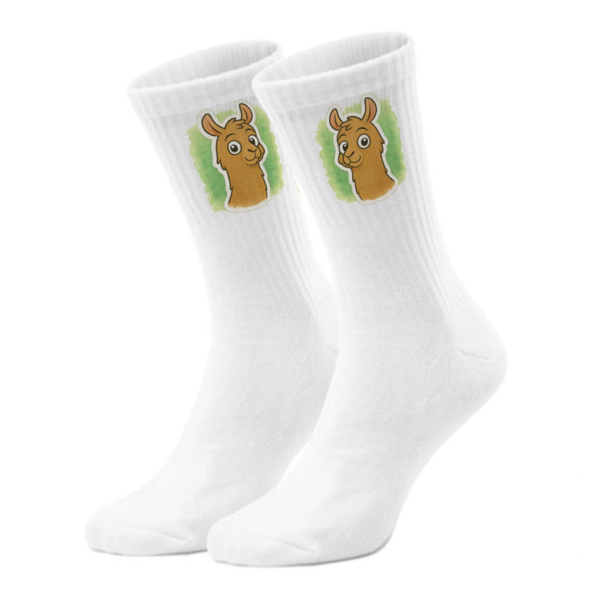 epicsocks Llama Expressions Neugieriges Lama Socken in 37-41 im Paar