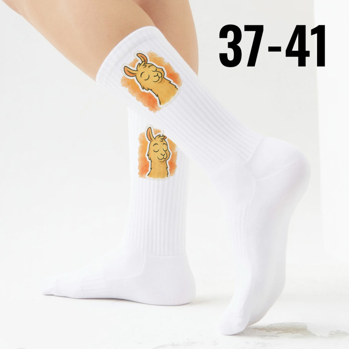 epicsocks Llama Expressions Träumendes Lama Socken in 37-41 im Paar