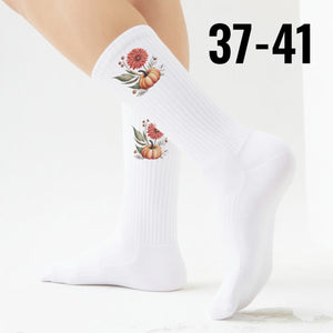 epicsocks Erntezauber Kürbis und Blätter Socken in 37-41 im Paar