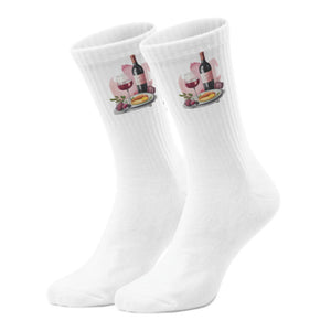 epicsocks WineWhisper Vino & Nachtisch Socken in 37-41 im Paar