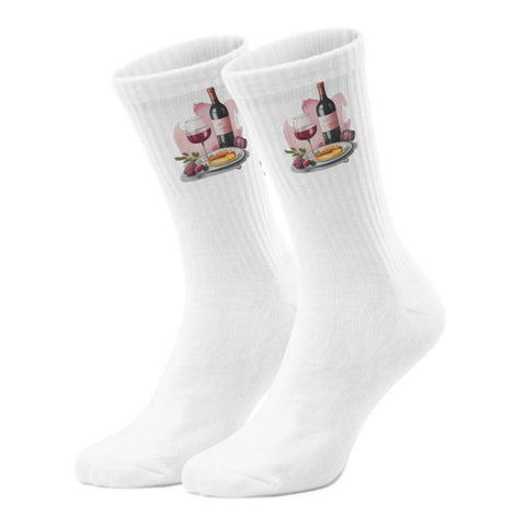 epicsocks WineWhisper Vino & Nachtisch Socken in 37-41 im Paar