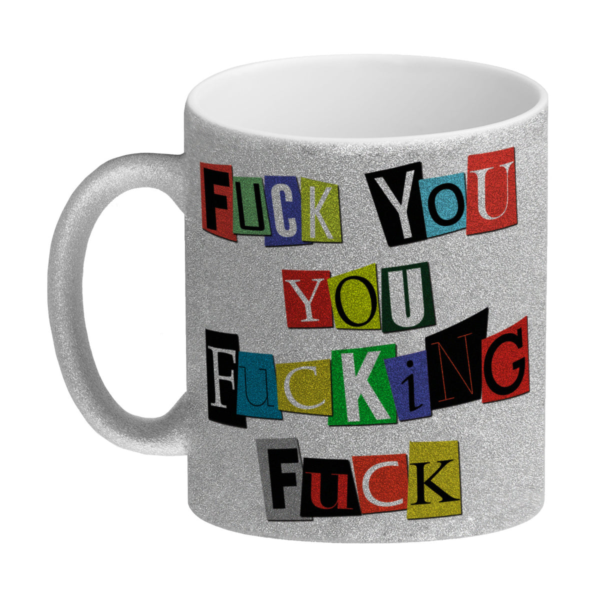 Fuck you you fucking fuck Kaffeebecher