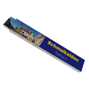 streetline Schmalkalden Rathaus Meterstab aus Holz
