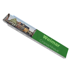 streetline Weimar Cranachhaus Meterstab aus Holz