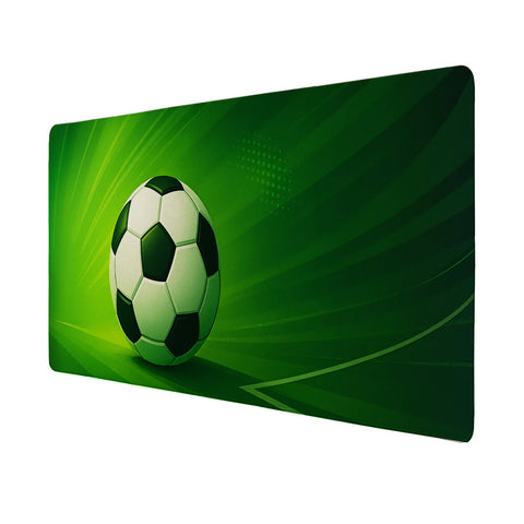 Fußball Schreibtischunterlage 69x31cm XXL Mauspad für Sportfans und Büros