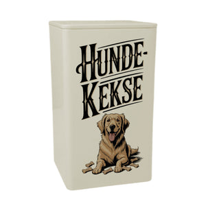 Hundekekse Vintage VorratsDose 900ml für deinen Vierbeiner