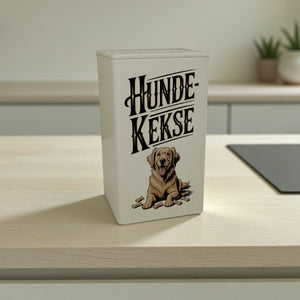 Hundekekse Vintage VorratsDose 900ml für deinen Vierbeiner