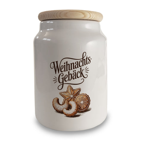 Vintage Weihnachtsgebäck Keksdose im Retro Design
