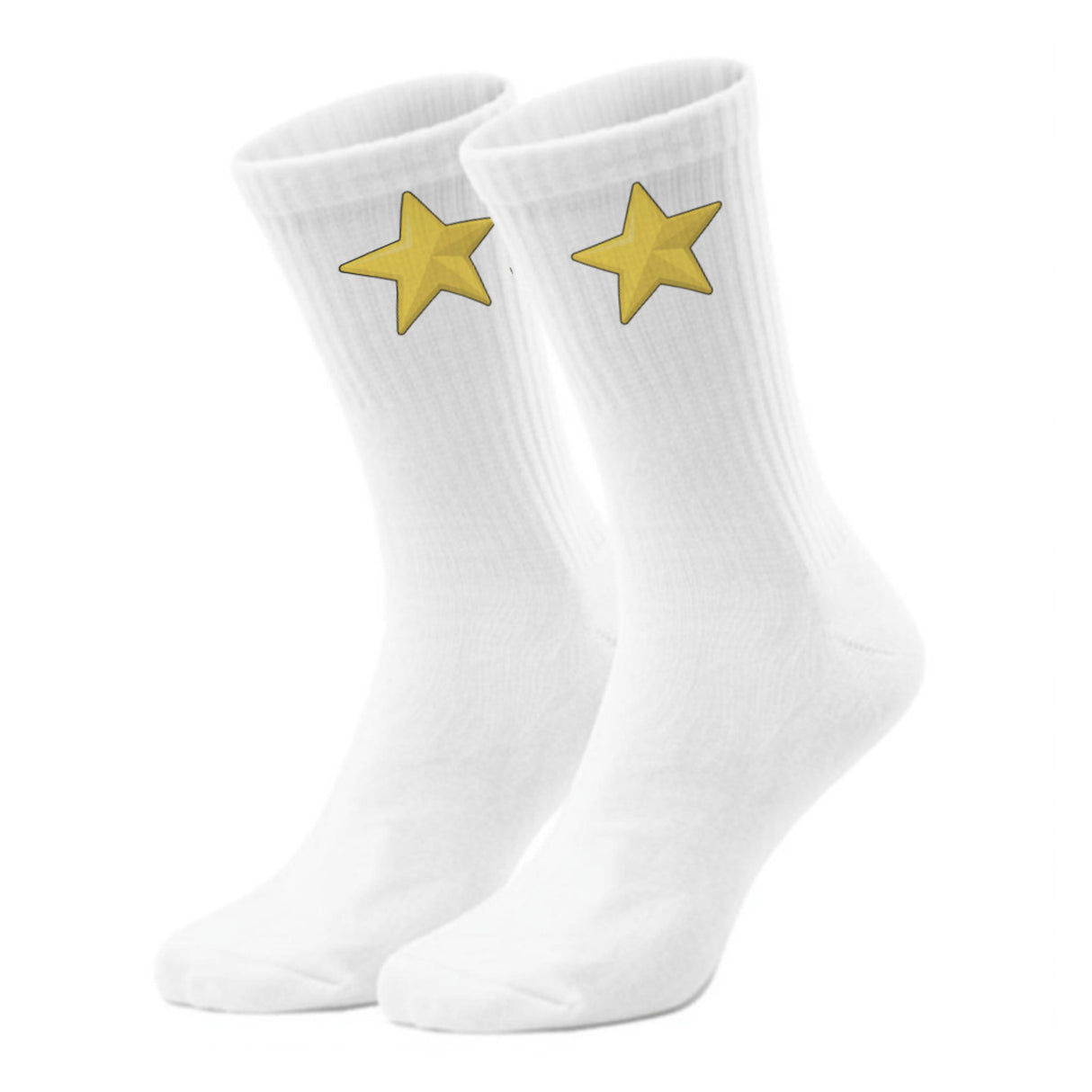 epicsocks Star Parade Gelber Stern Socken in 37-41 im Paar
