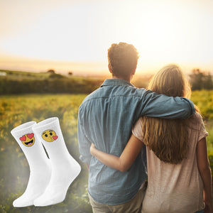 epicsocks EmotiFeet Liebe Emoticons Socken in 37-41 im Paar