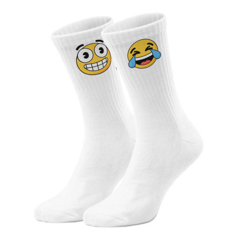 epicsocks EmotiFeet Lacher Emoticons Socken in 37-41 im Paar