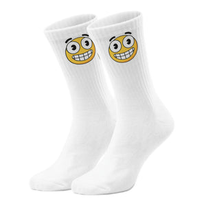 epicsocks EmotiFeet Grinsendes Emoticon Socken in 37-41 im Paar