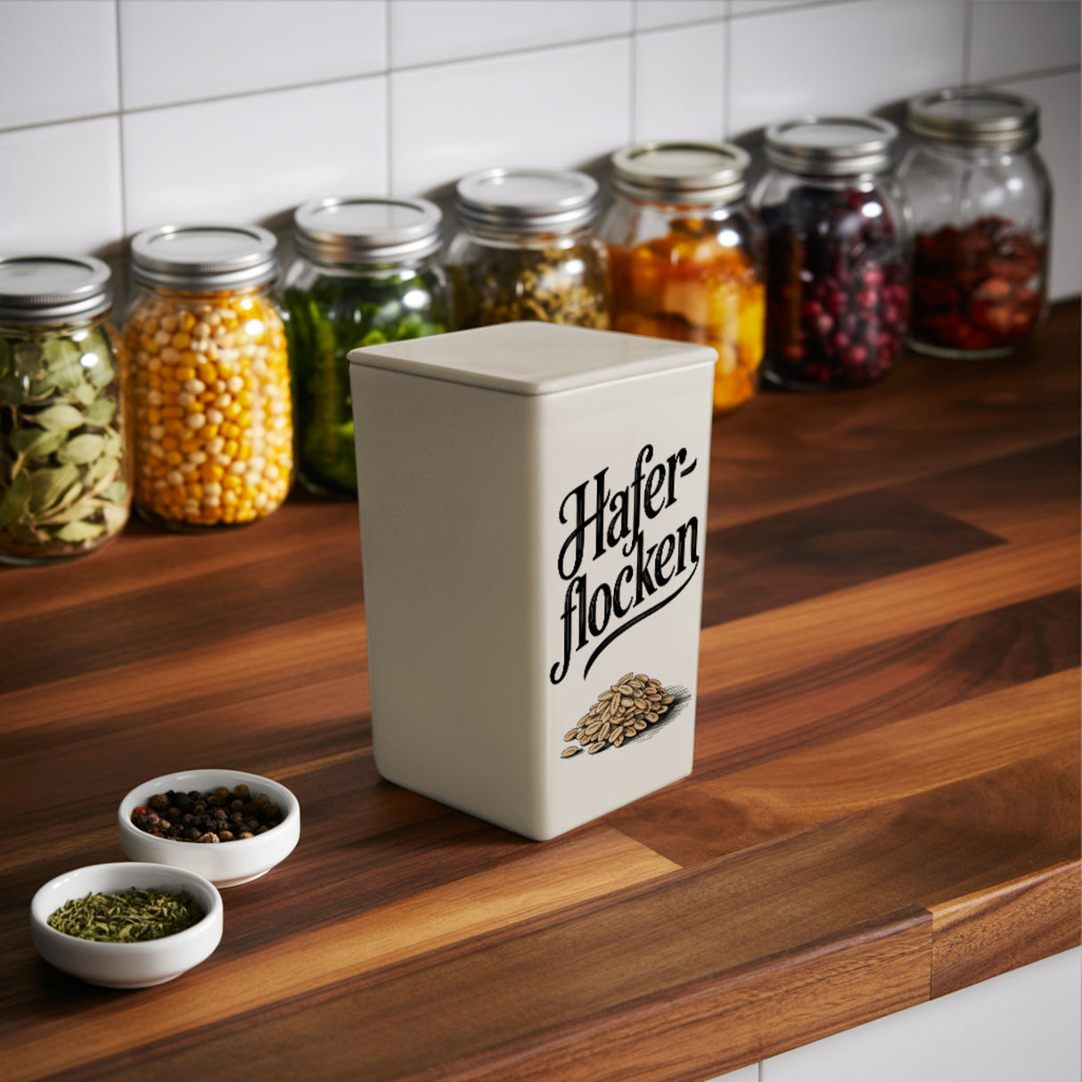 Haferflocken Vintage VorratsDose 900ml
