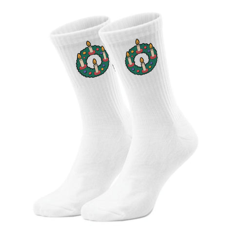 epicsocks HollyHops Adventskranz Socken in 37-41 im Paar