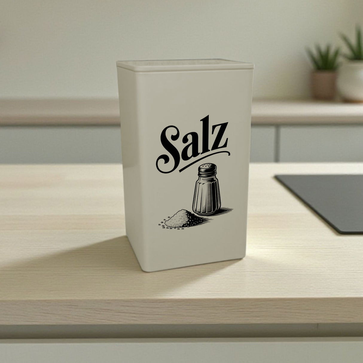 Salz Vintage VorratsDose 900ml