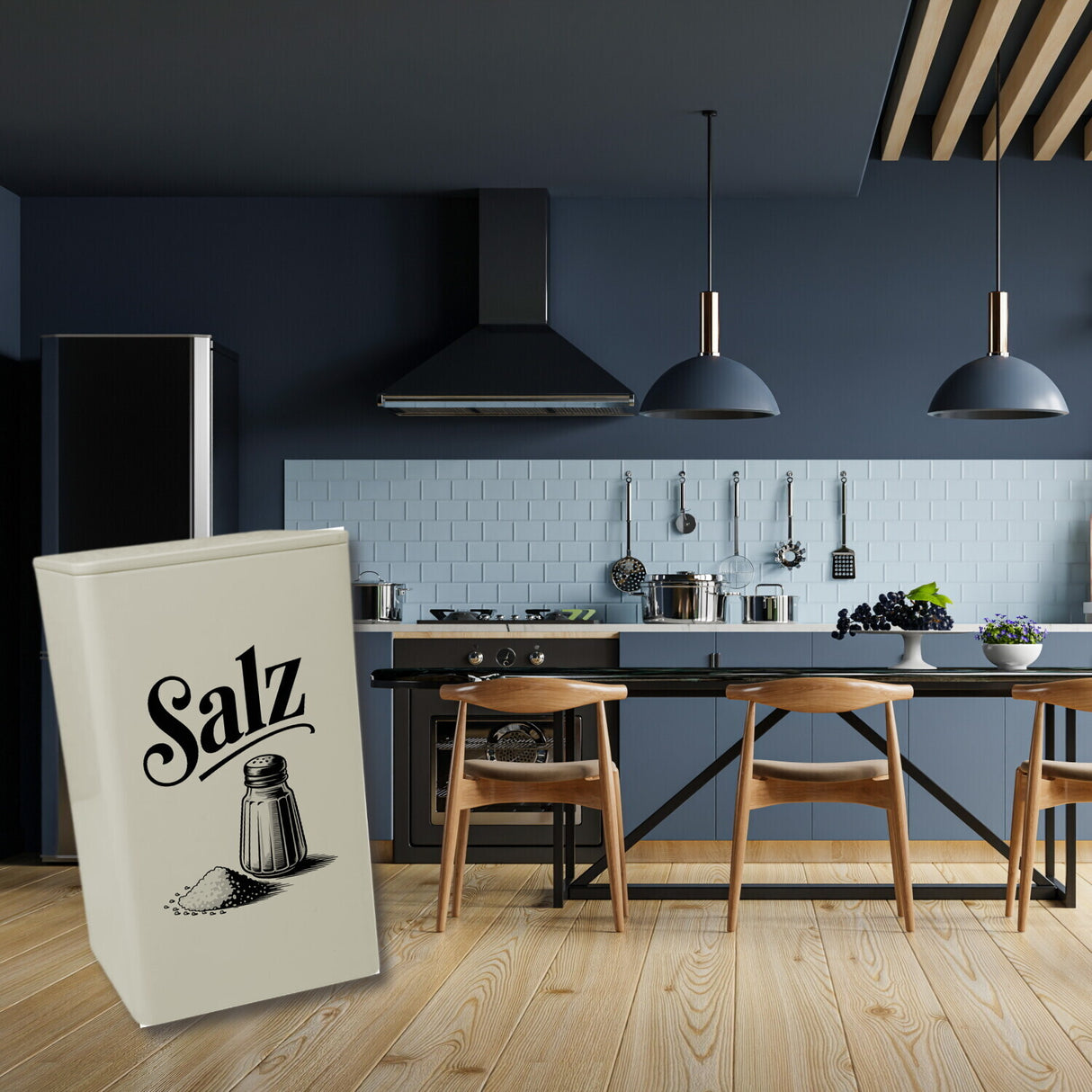 Salz Vintage VorratsDose 900ml