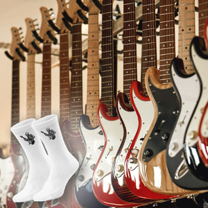 epicsocks DarkRhythms Gitarrenskelett Socken in 37-41 im Paar