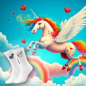 epicsocks Unicorn Dreams Einhornzauber Socken in 37-41 im Paar