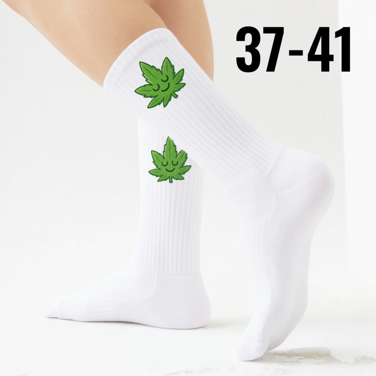 epicsocks Chill Vibes Entspanntes Blatt Socken in 37-41 im Paar