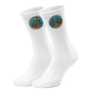 epicsocks Fahrradabenteuer Pfadkrieger Socken in 37-41 im Paar