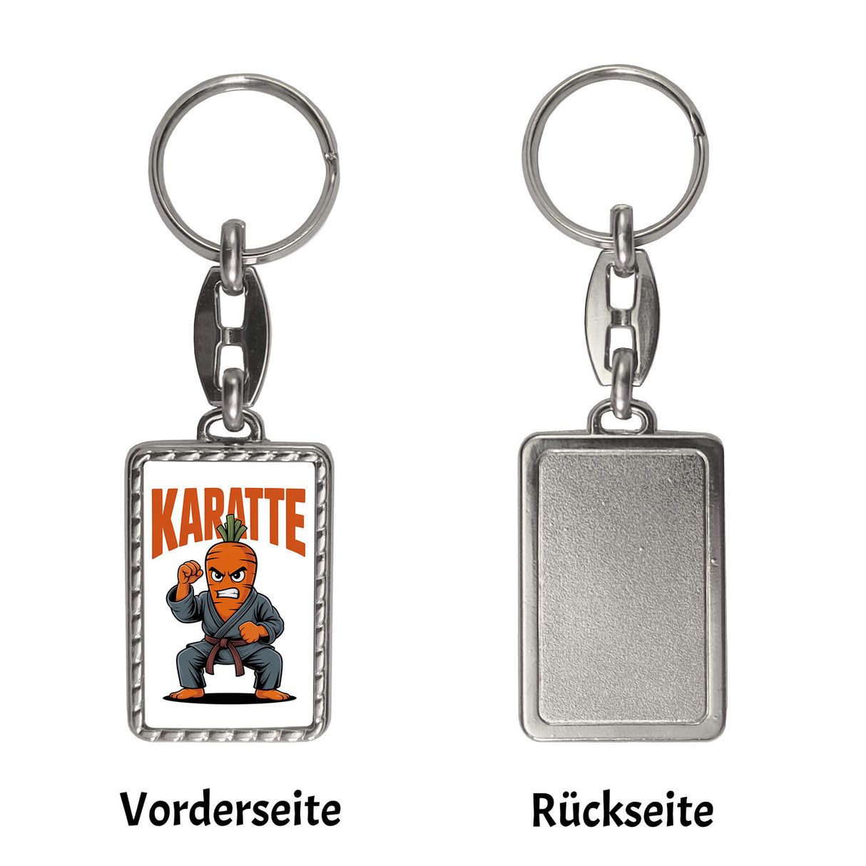 Karate Karotte - Karatte Schlüsselanhänger