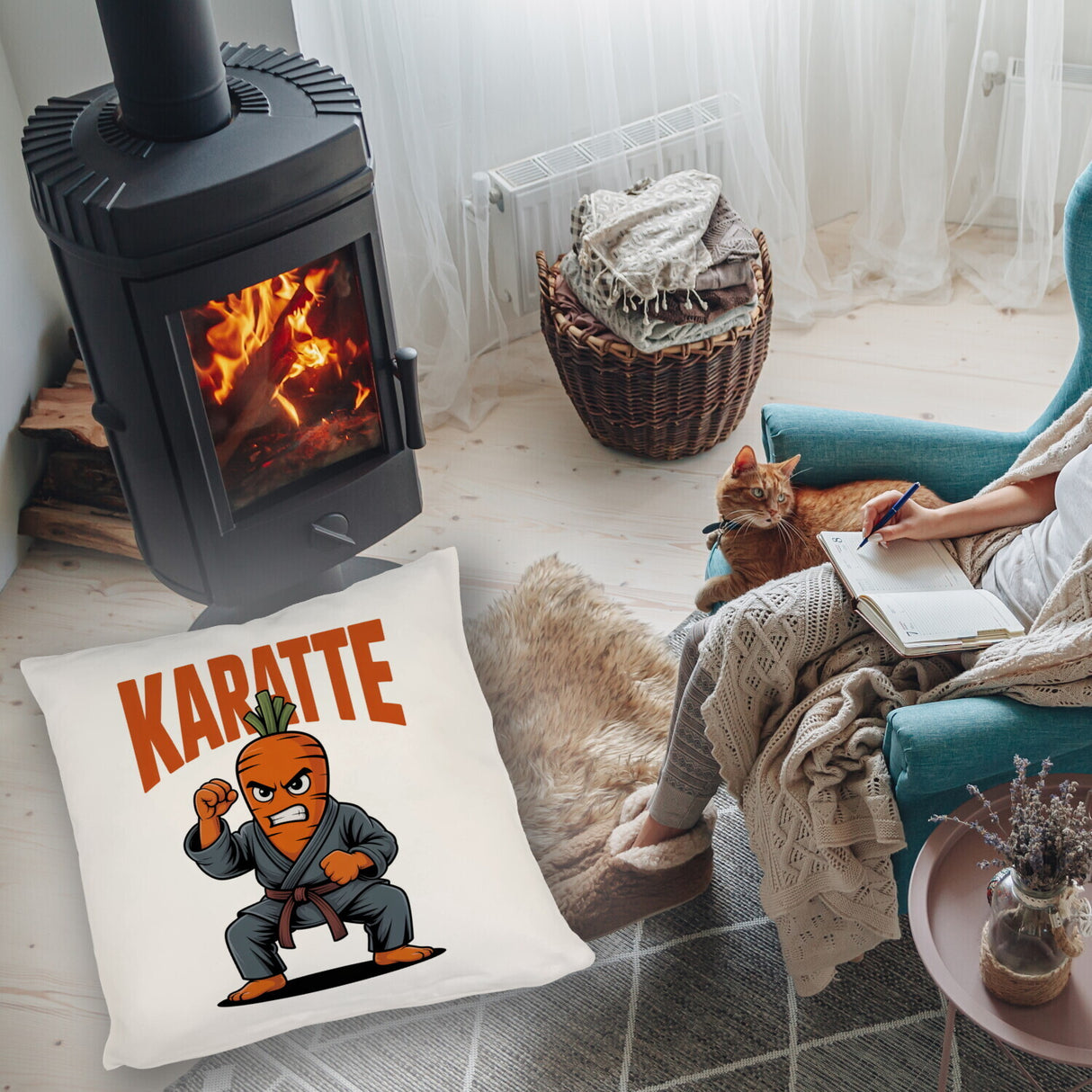 Karate Karotte - Karatte Kissen