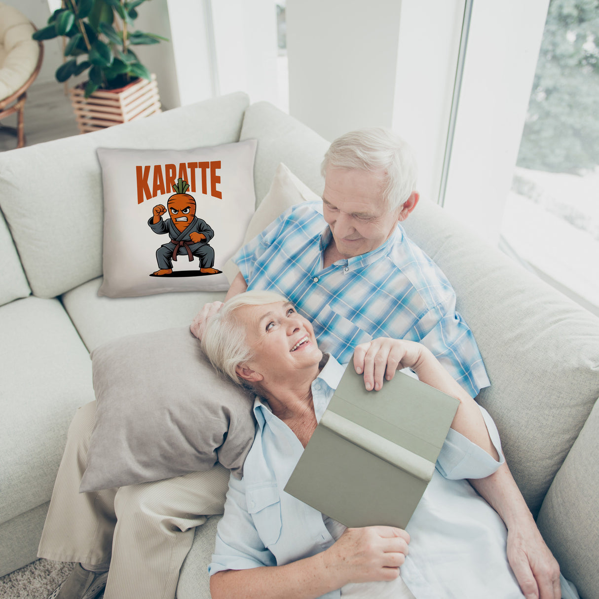 Karate Karotte - Karatte Kissen