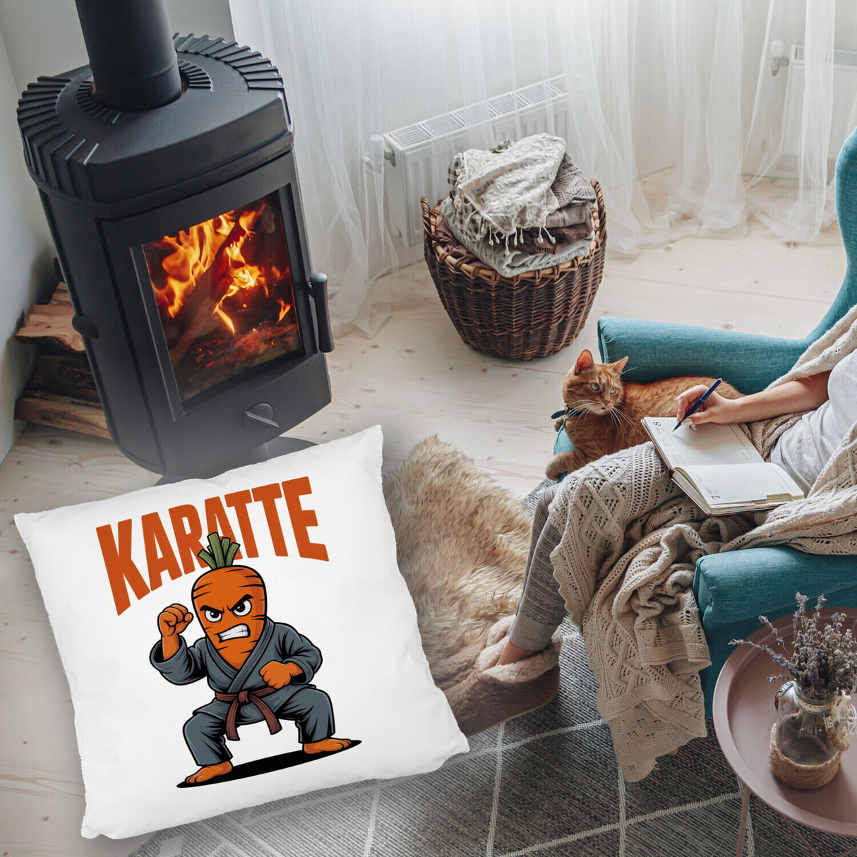 Karate Karotte - Karatte Kissen