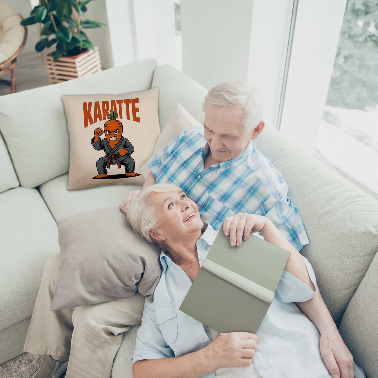 Karate Karotte - Karatte Kissen