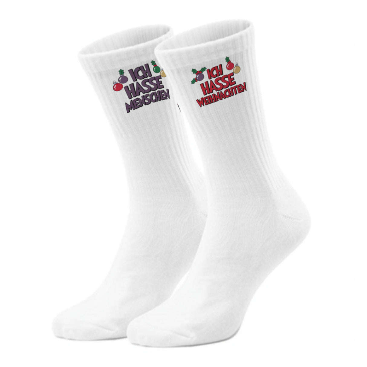 epicsocks Weihnachtsmuffel Hasser Socken in 37-41 im Paar