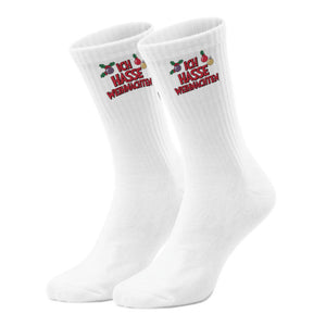 epicsocks Weihnachtsmuffel Ich hasse Weihnachten Socken in 37-41 im Paar