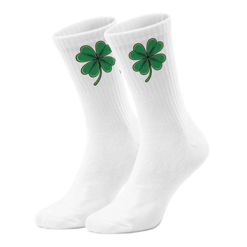 epicsocks LuckySteps Glücksbringer Kleeblatt Socken in 37-41 im Paar