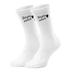 epicsocks Heartful Herzensmensch Socken in 37-41 im Paar