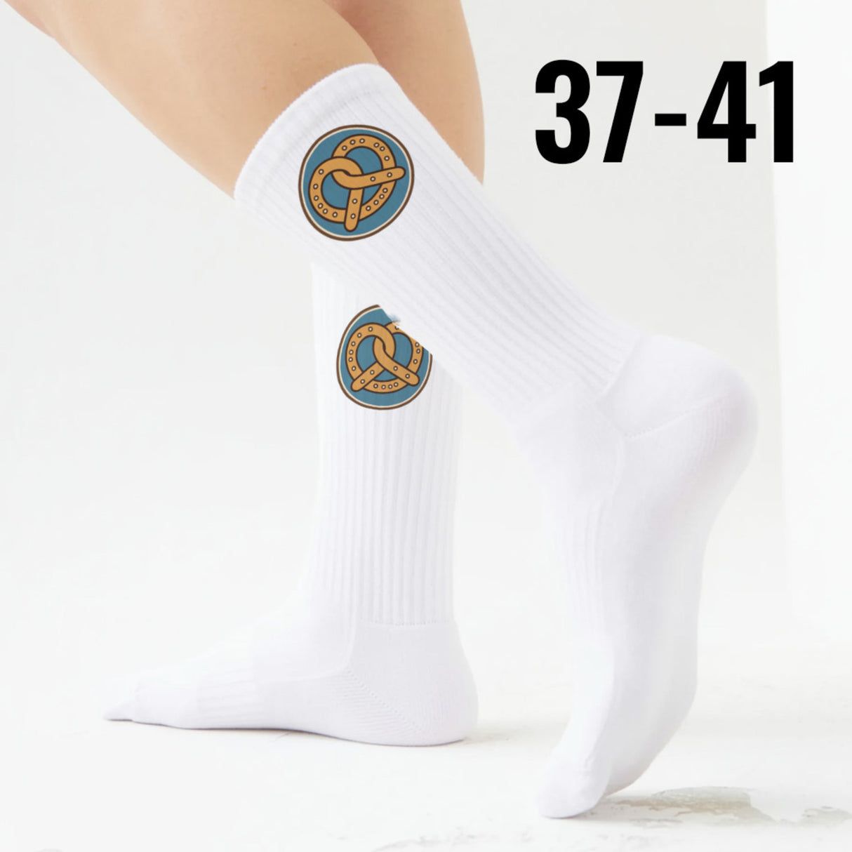 epicsocks Bayernliebe Brezel Socken in 37-41 im Paar
