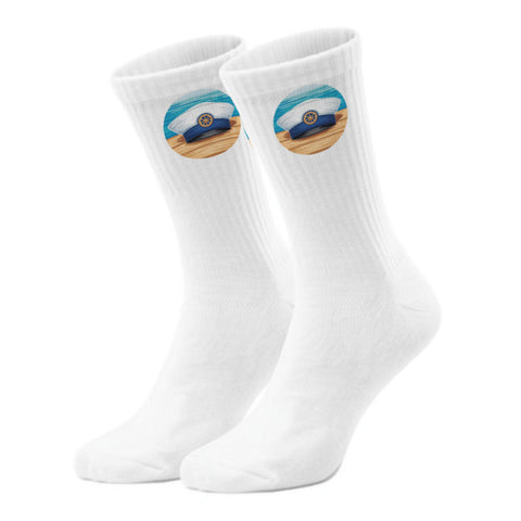 epicsocks Nautik Freude Matrosenmütze Socken in 37-41 im Paar