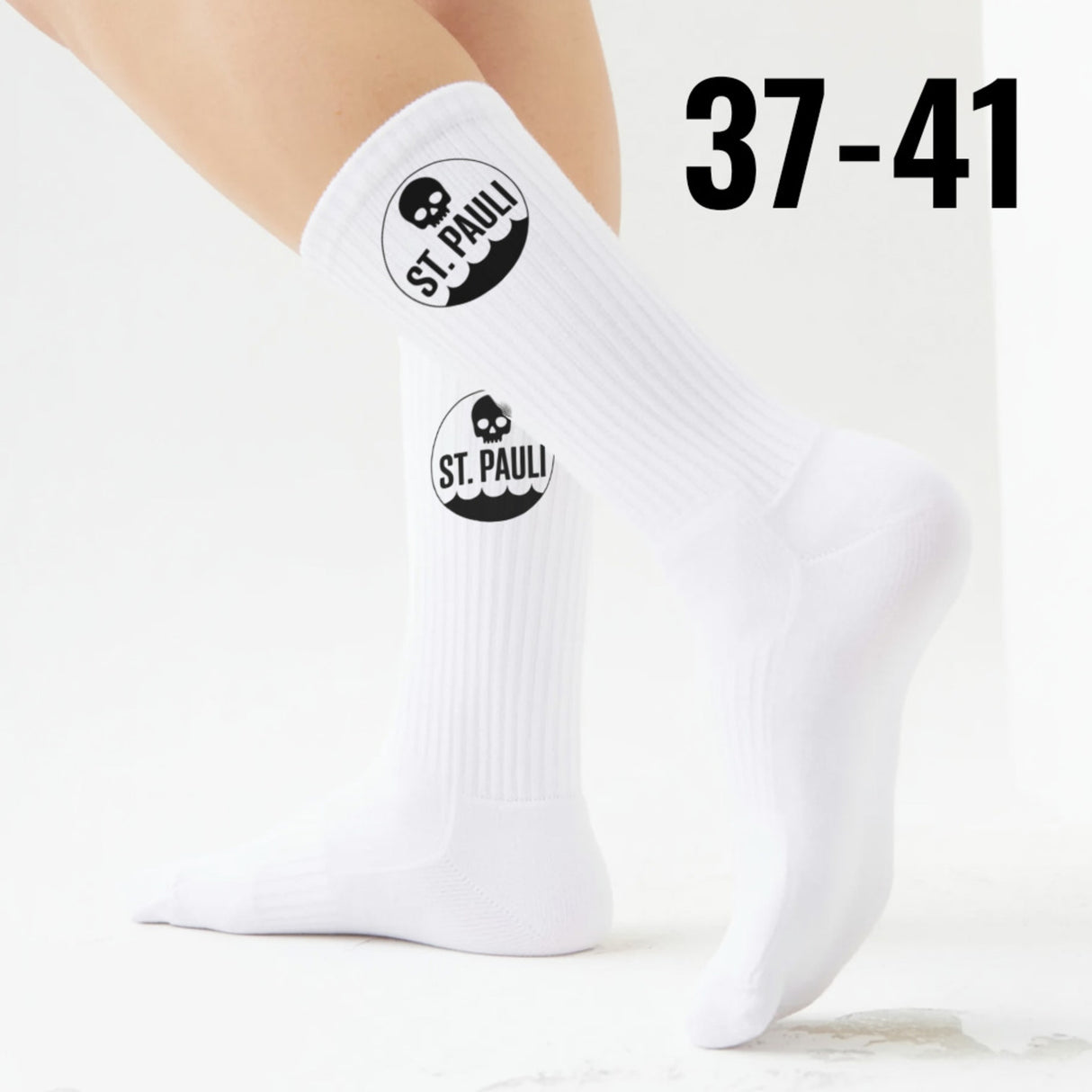 epicsocks Hamburg Vibes Totenkopf Socken in 37-41 im Paar